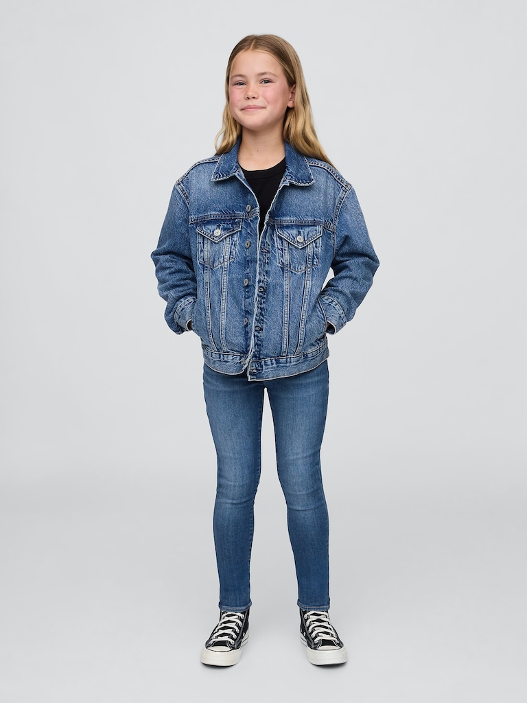 Kids Mid Rise Pull-On Jeggings