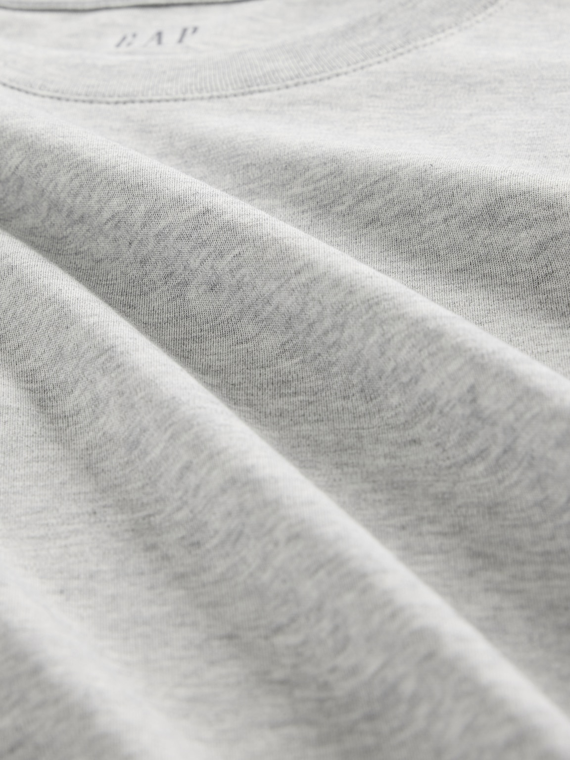 Supima® Cotton Oversized Crop T-Shirt