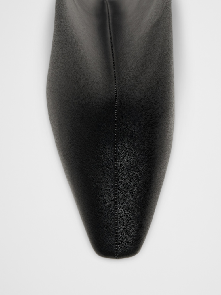 Vegan Leather Dress Bootie