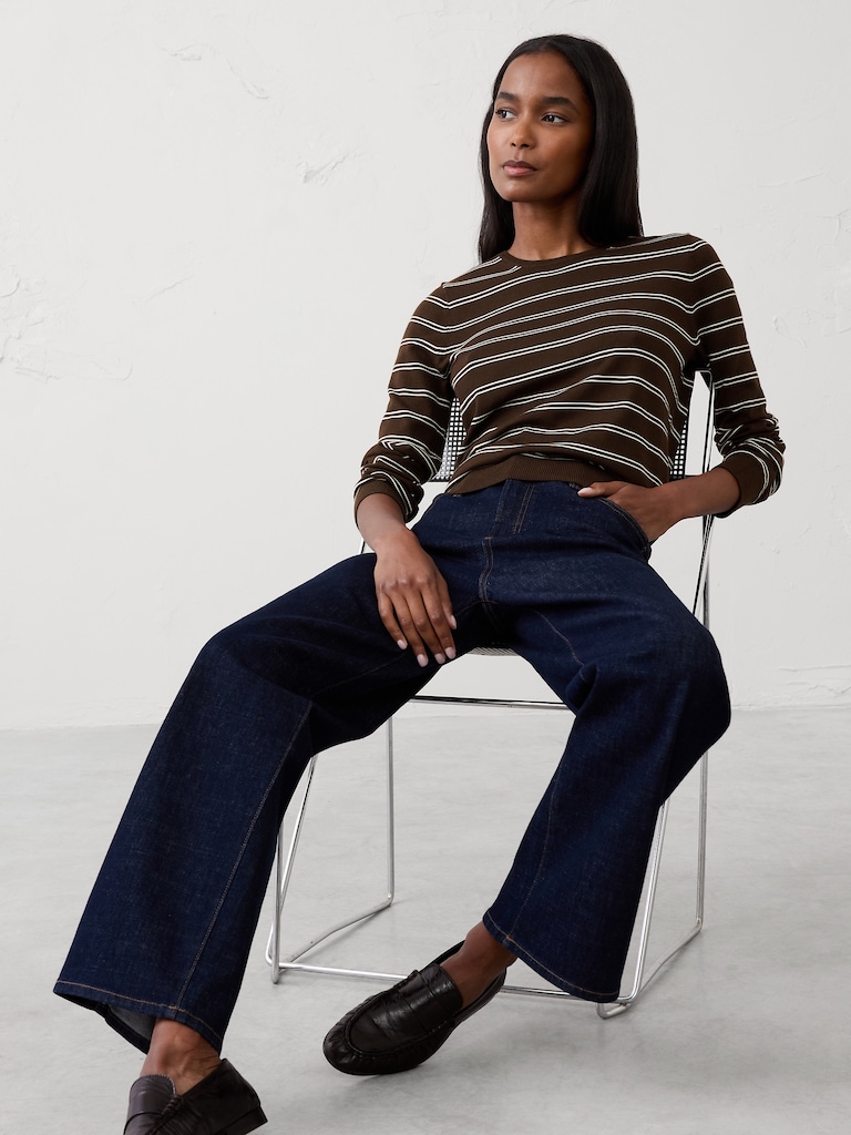 Forever Striped Sweater