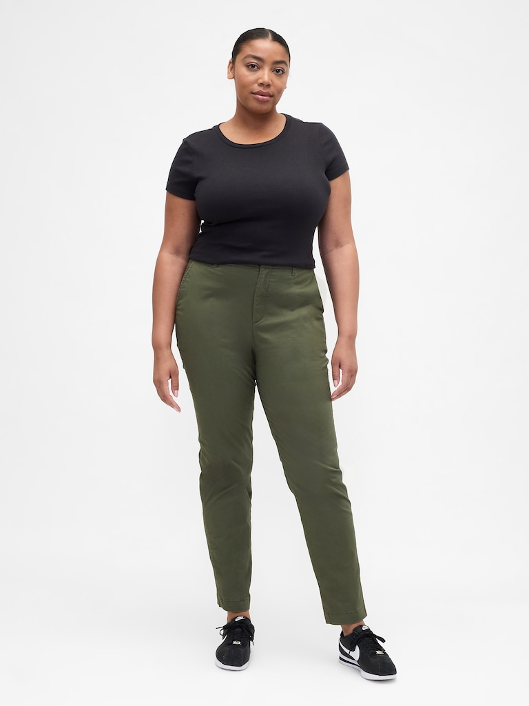 Mid Rise Downtown Khakis