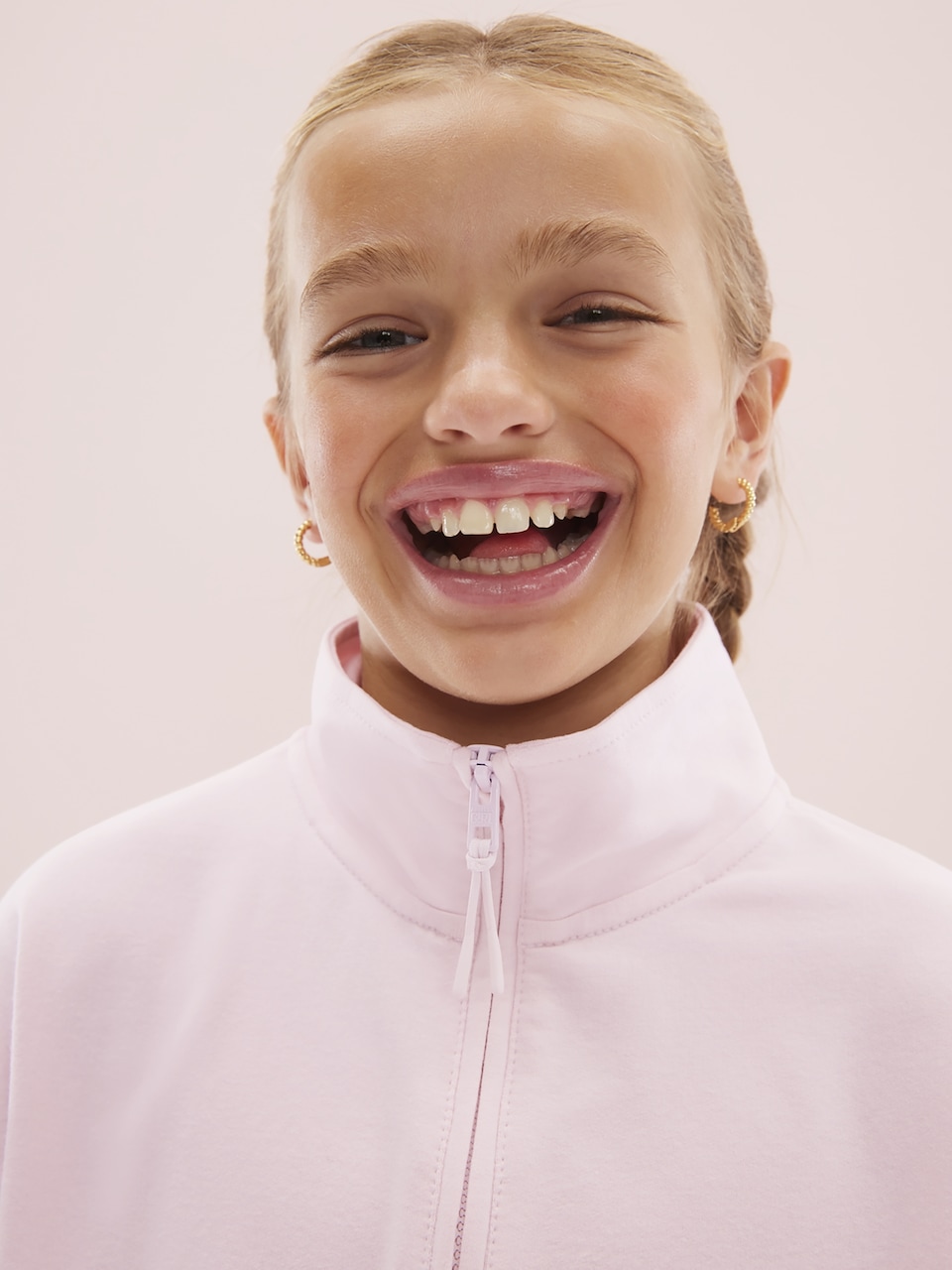 Athleta Girl All Day 1/4 Zip Sweatshirt