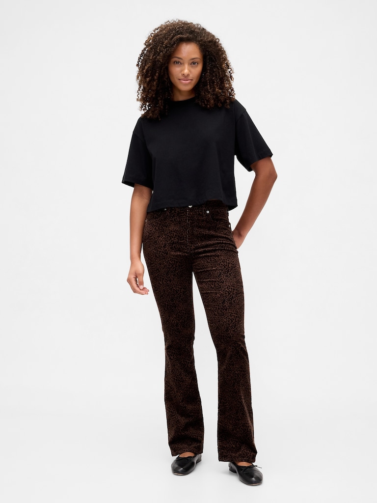 Mid Rise Universal Baby Boot Corduroy Pants