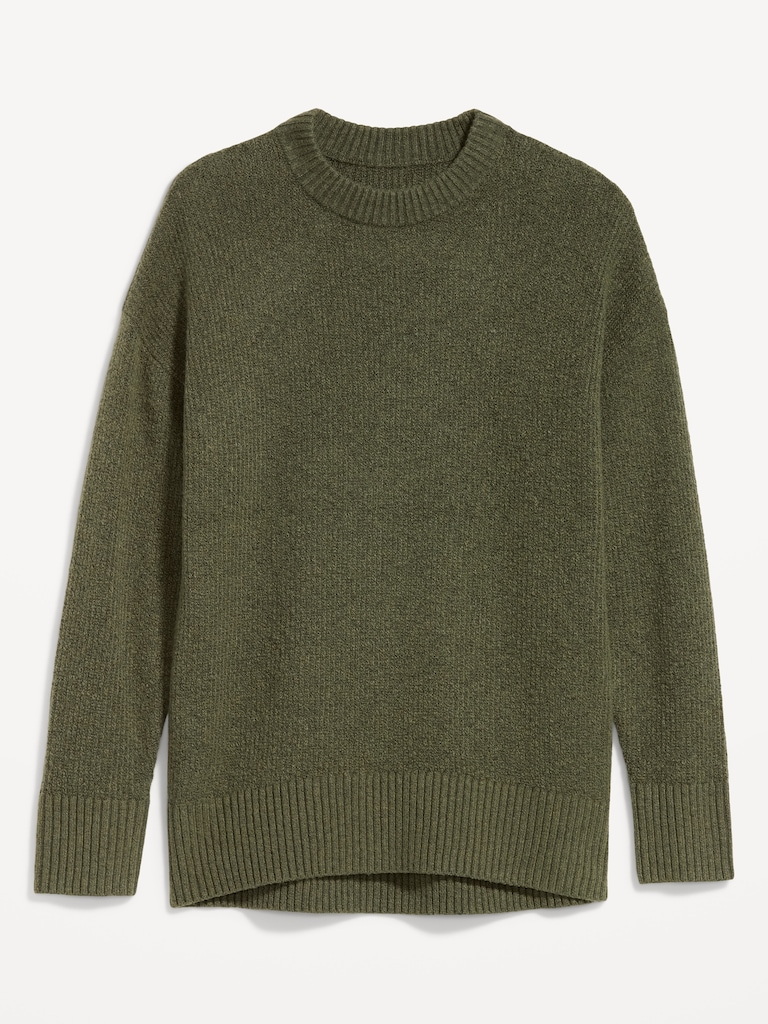 SoSoft Crew-Neck Tunic Sweater