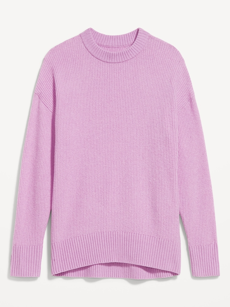 SoSoft Crew-Neck Tunic Sweater