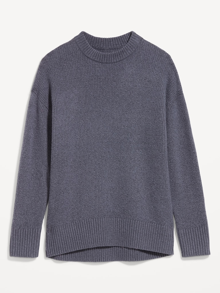 SoSoft Crew-Neck Tunic Sweater