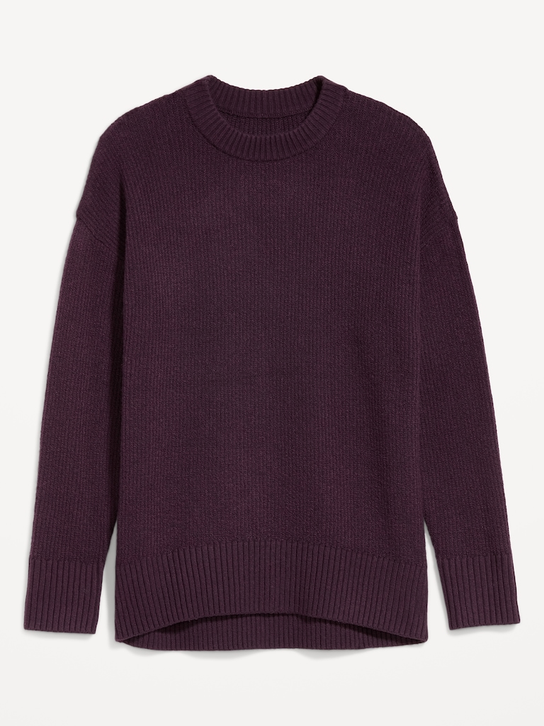 SoSoft Crew-Neck Tunic Sweater