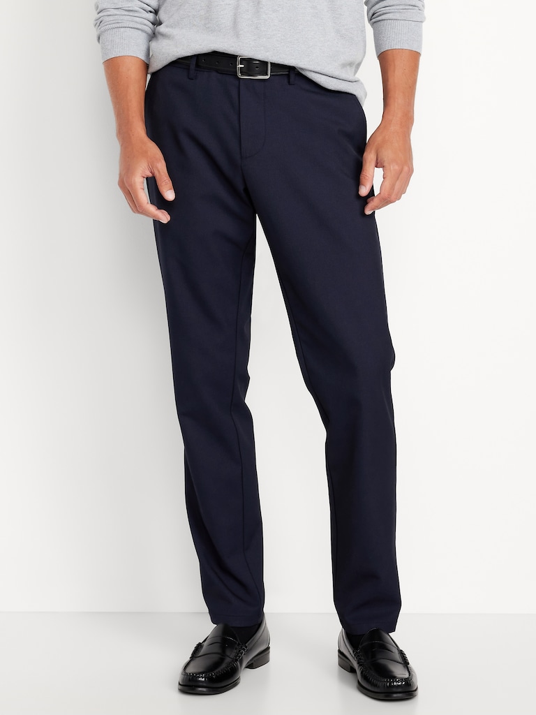 Athletic-Fit Twill Dress Pants