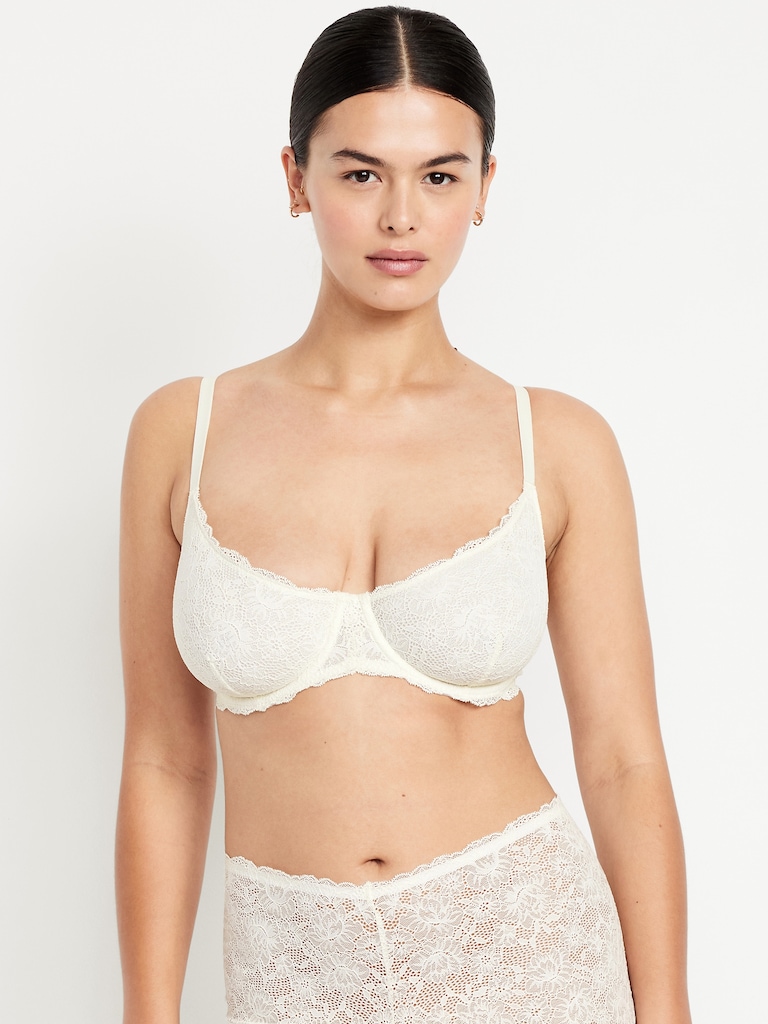 Lace Balconette Bra