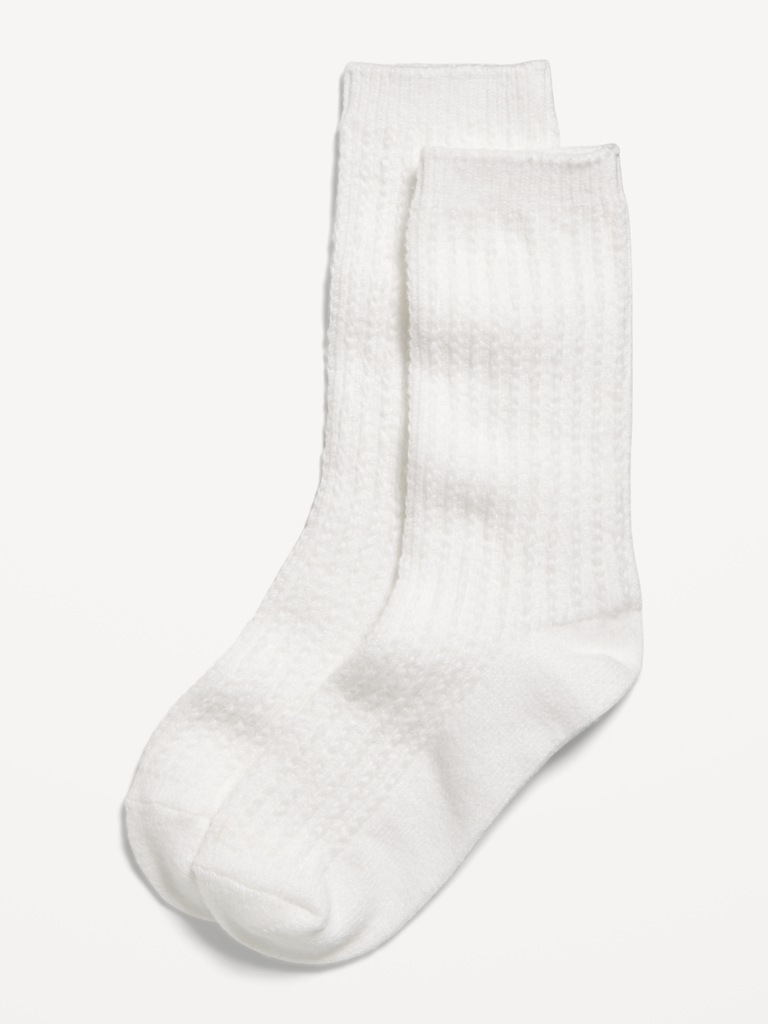 Chaussettes détendues texturées pour femme