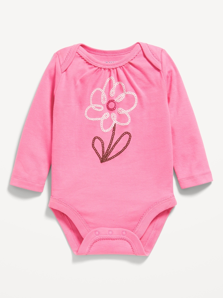 Long-Sleeve Graphic Bodysuit for Baby