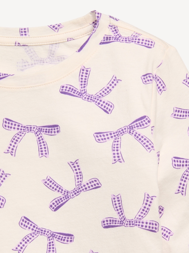 Softest Printed Long-Sleeve T-Shirt for Girls