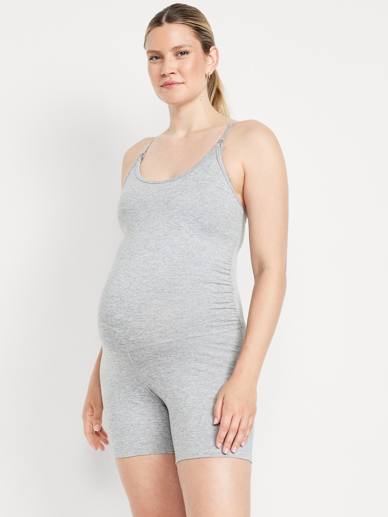 Maternity CloudComfy Cami Short Bodysuit