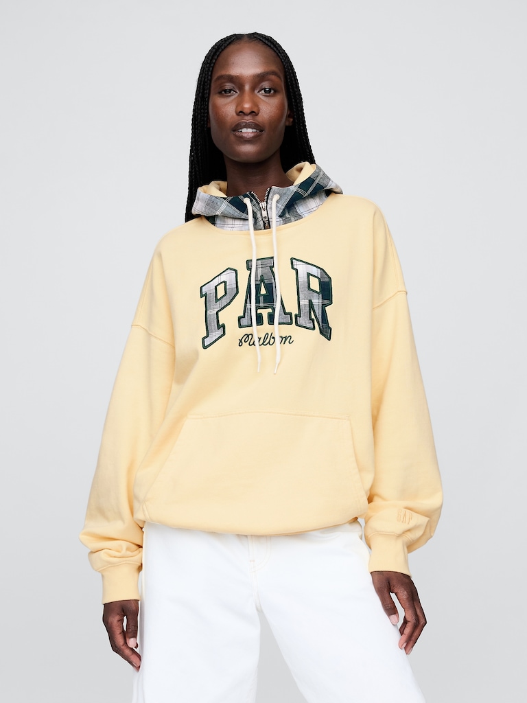 Gap × Malbon Adult Heavyweight French Terry Logo Hoodie
