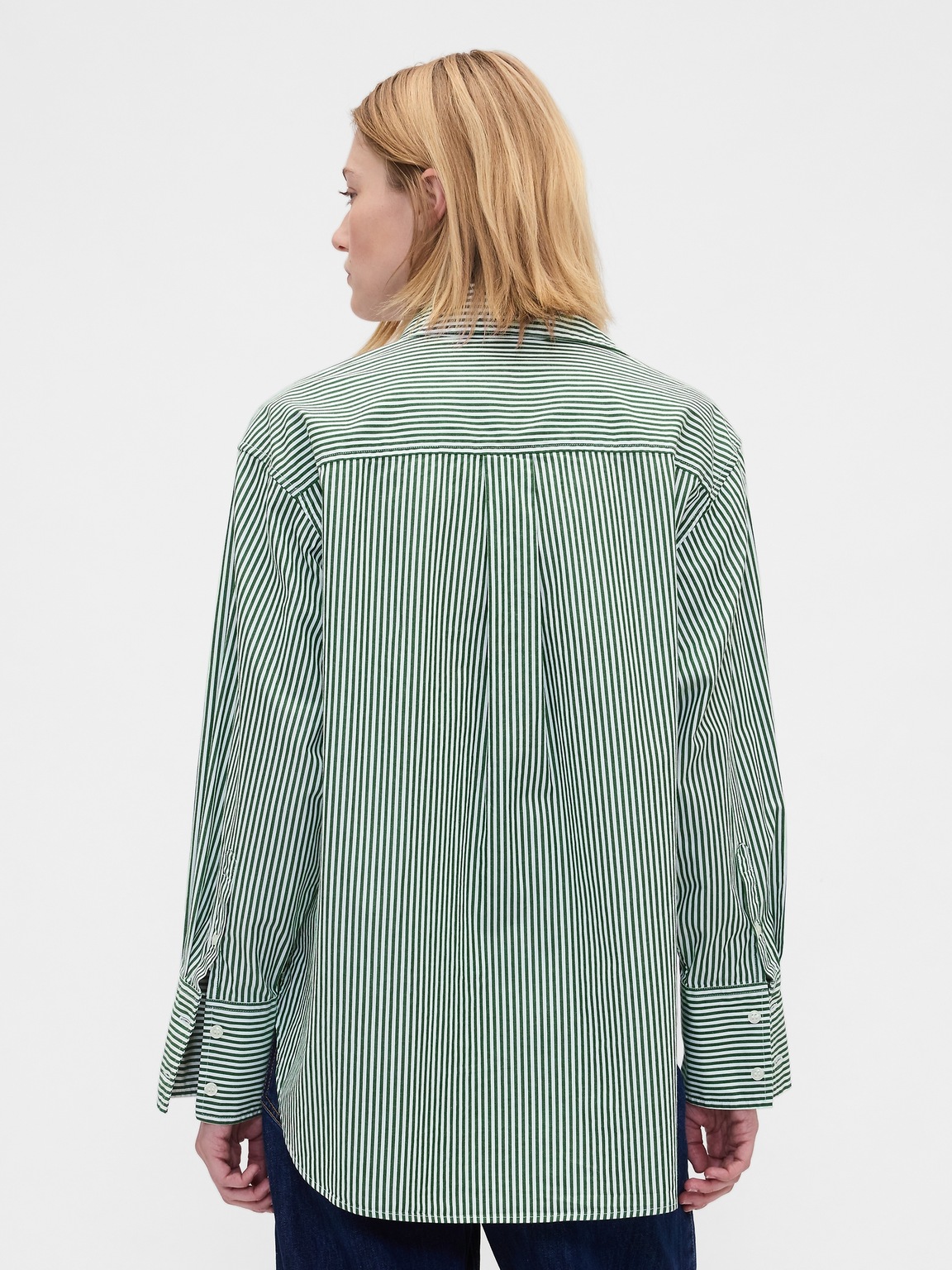 Organic Cotton Poplin Big Shirt