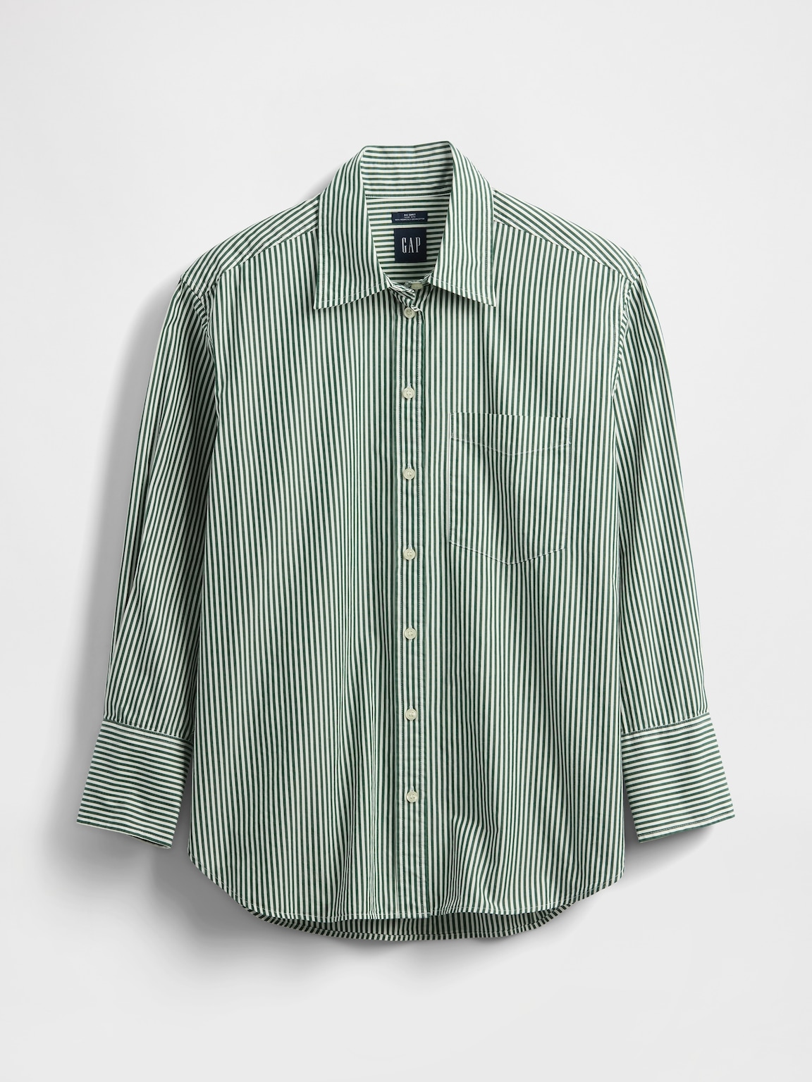 Organic Cotton Poplin Big Shirt