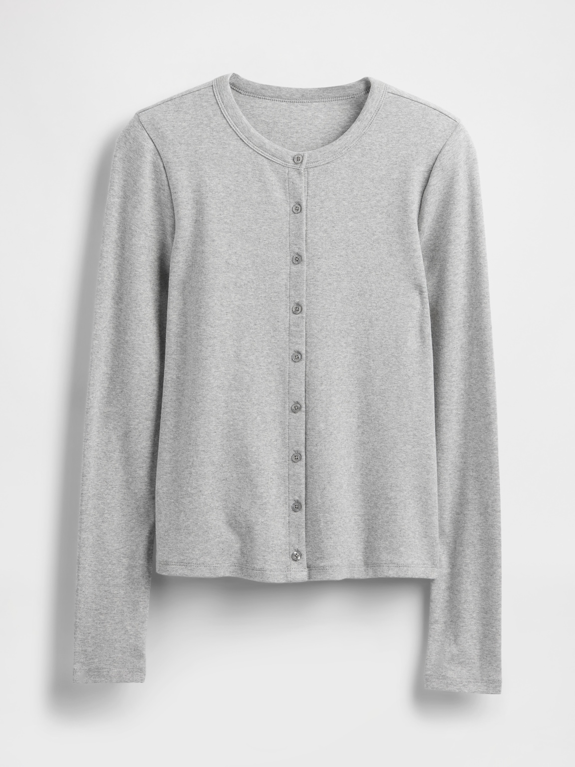 Modern Crewneck Cardigan