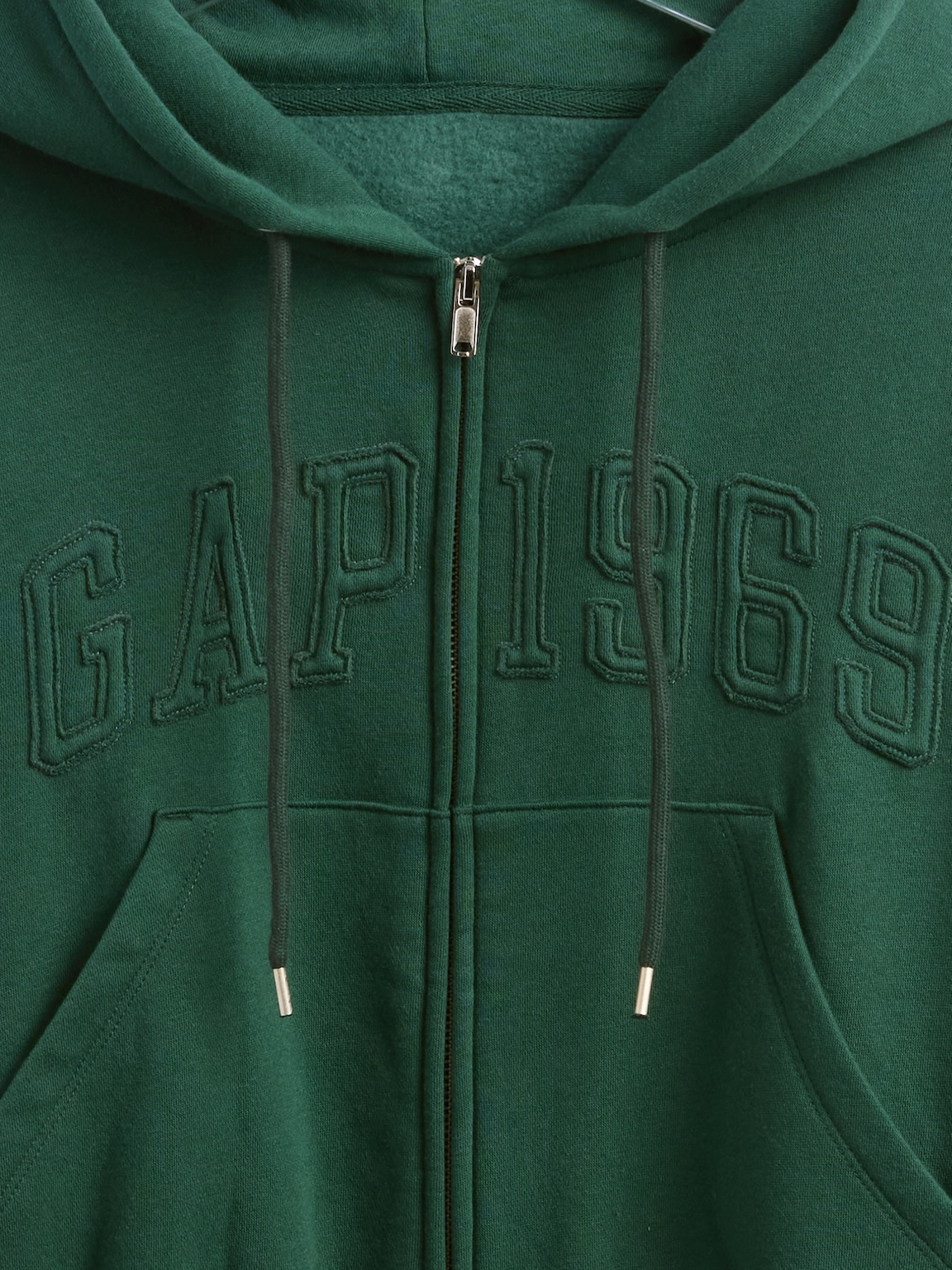 VintageSoft 1969 Logo Zip Hoodie