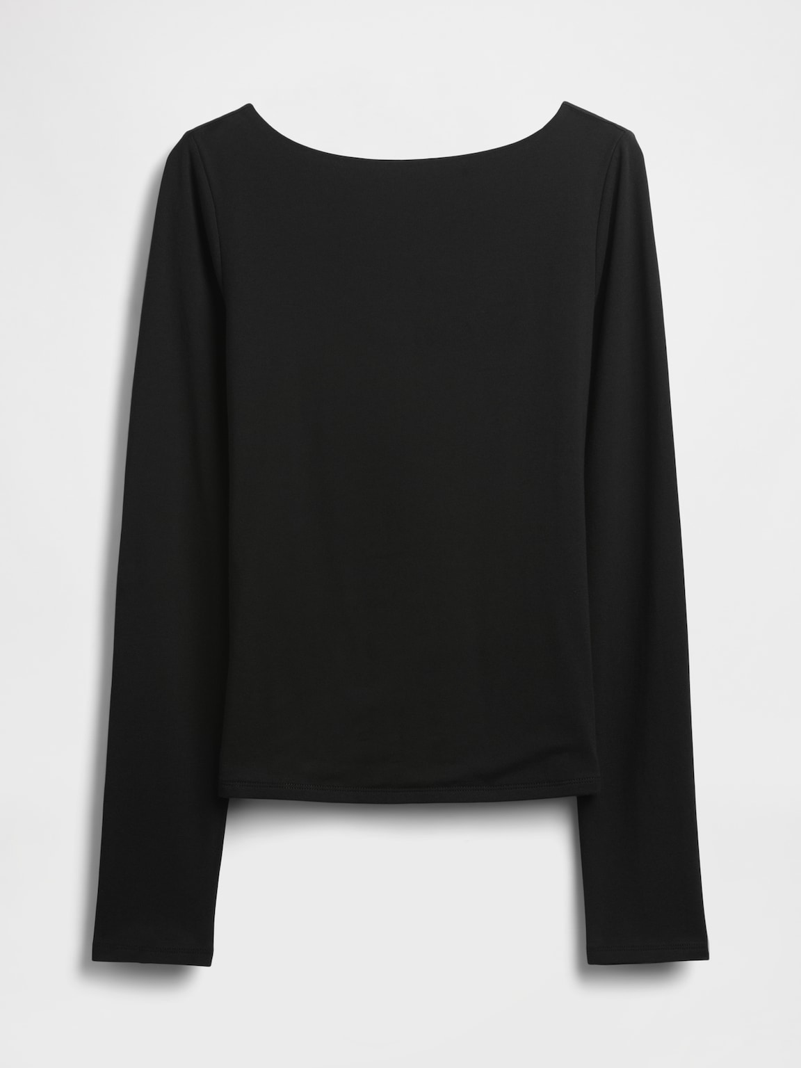 CloseKnit Jersey Boatneck Open-Back T-Shirt
