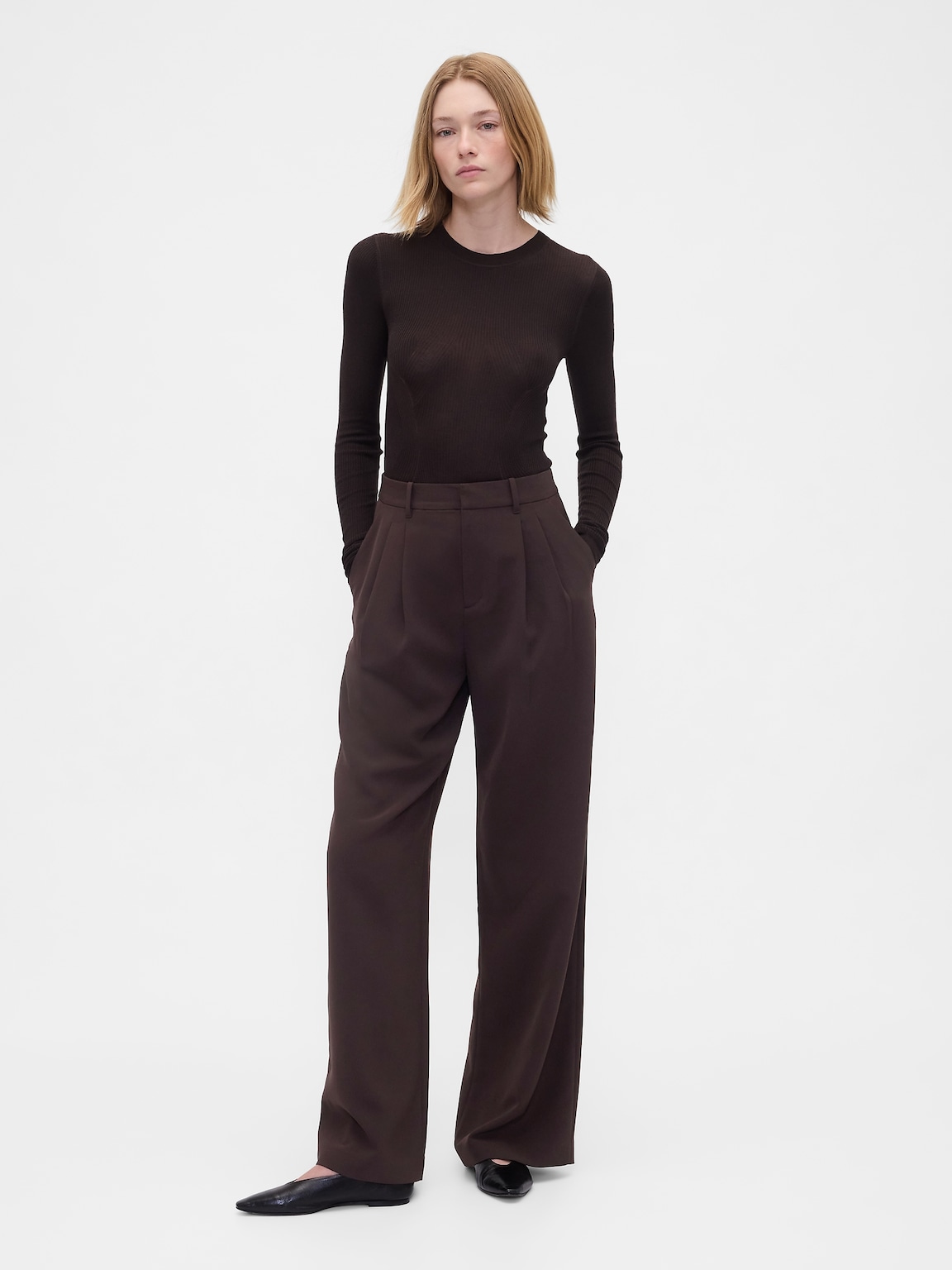 365 High Rise Pleated Trousers