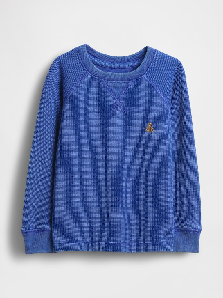 Baby & Toddler Textured Crewneck