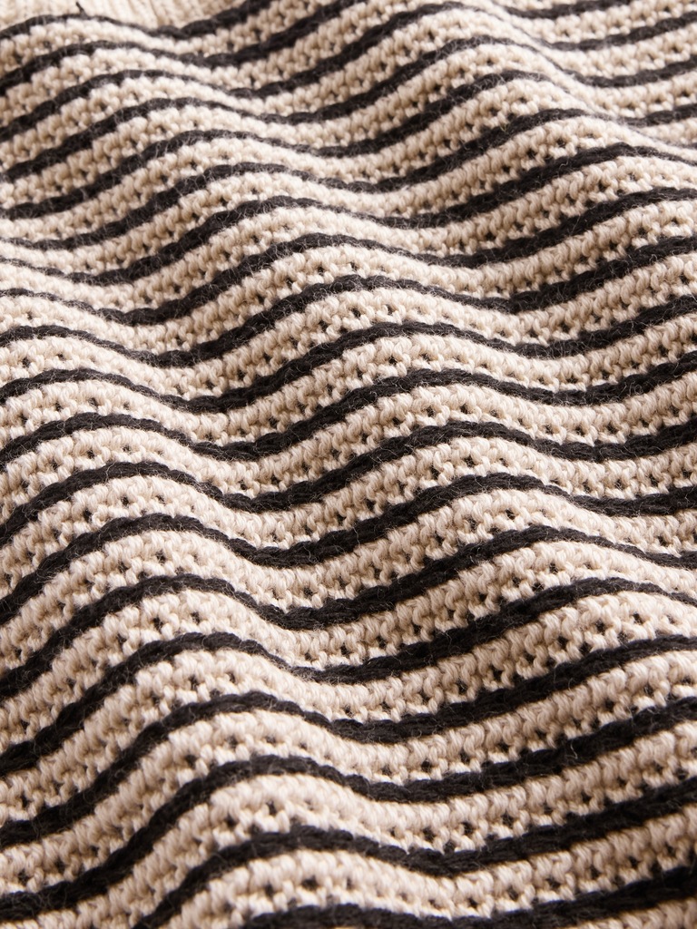 Sleeveless Mixed-Stitch Sweater Tank Top