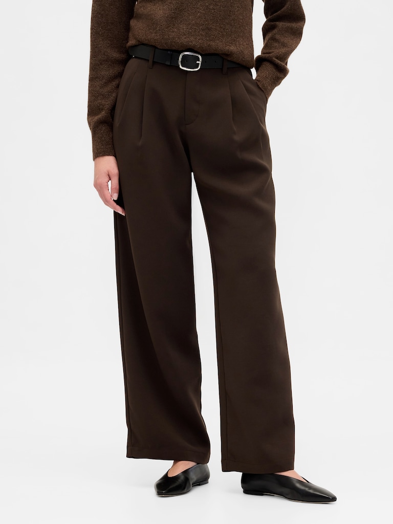 Easy Crepe Trousers