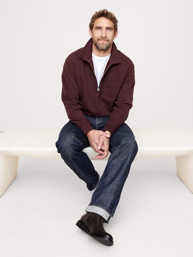 Fleece Zip Sweatshirt