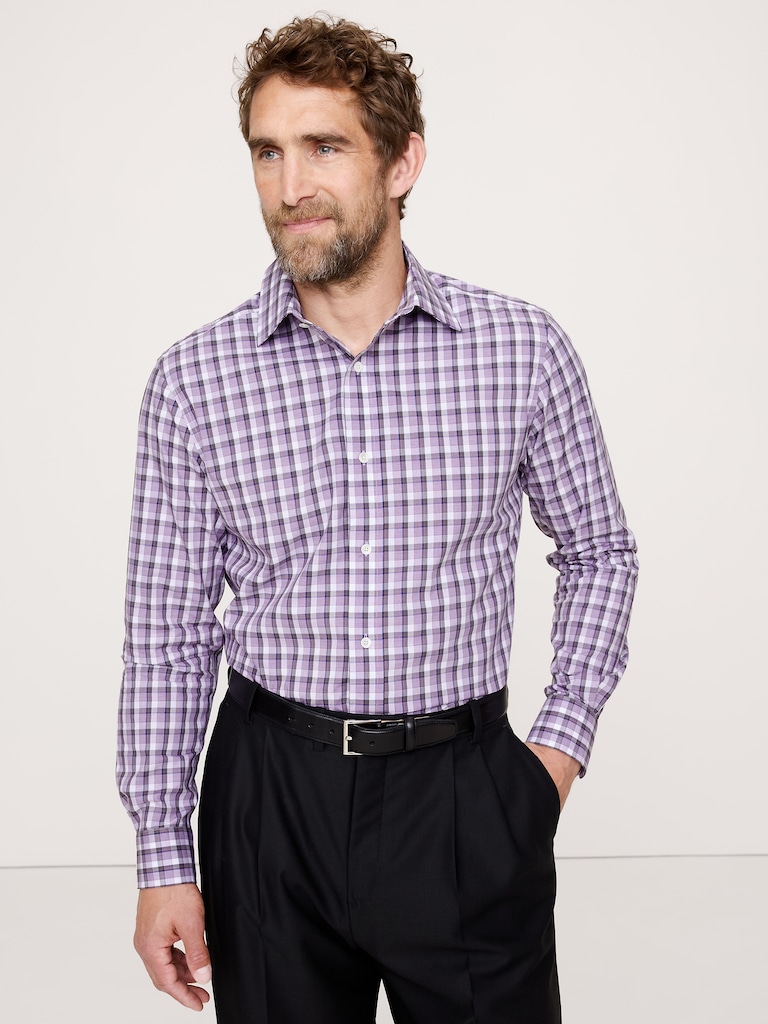 Standard-Fit Wrinkle-Resistant Dress Shirt