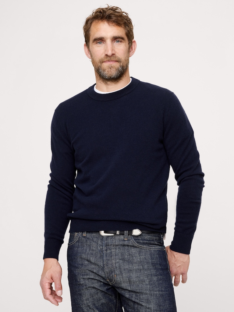 Cashmere Crew-Neck Sweater
