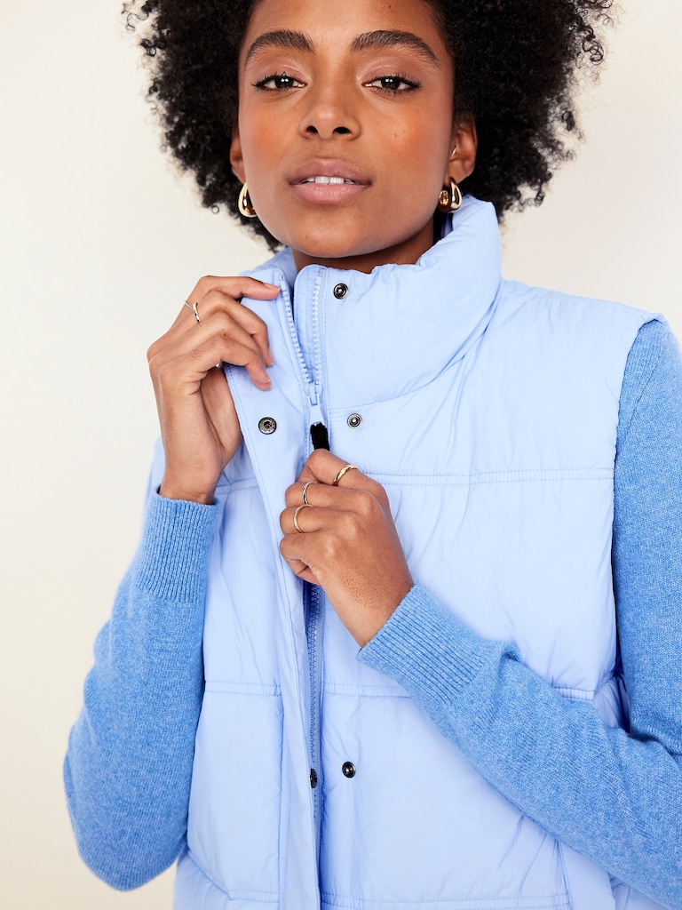 Water-Resistant Puffer Vest