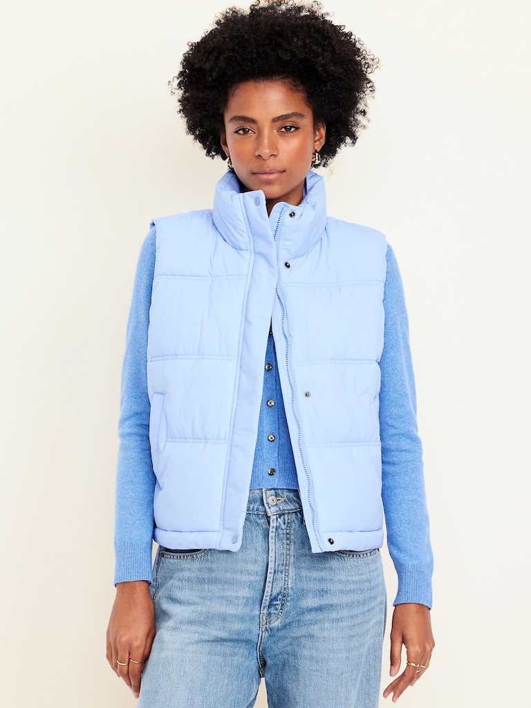 Water-Resistant Puffer Vest
