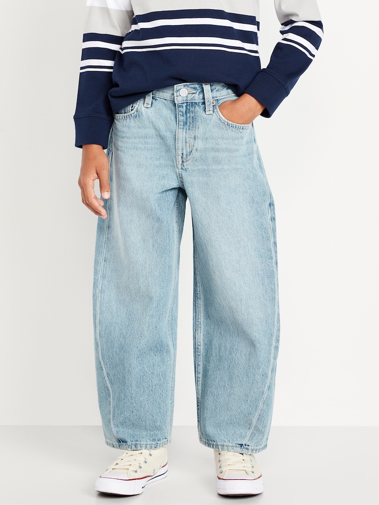 Super Baggy Barrel-Leg Jeans for Boys