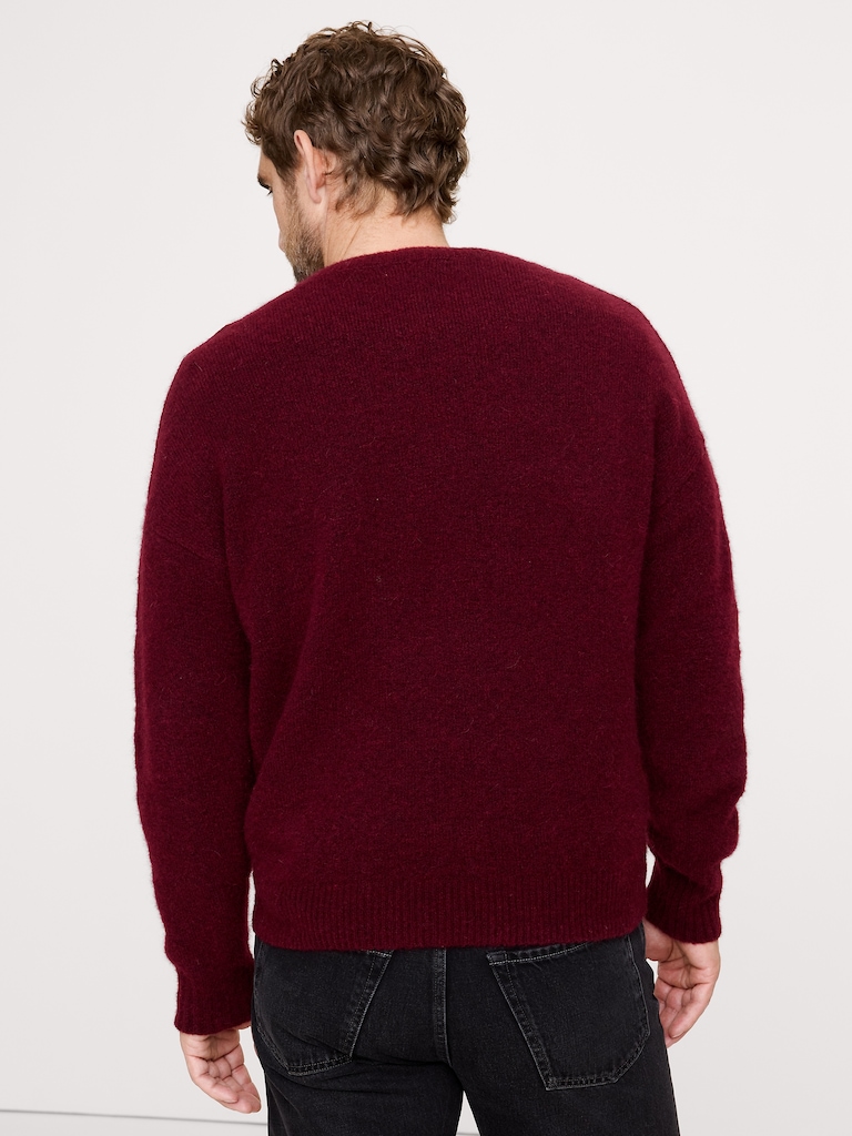 Italian Alpaca-Wool Blend Sweater