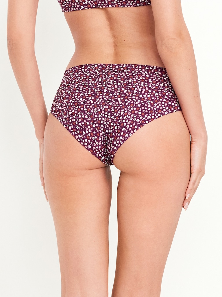 Low-Rise No-Show Hipster Underwear