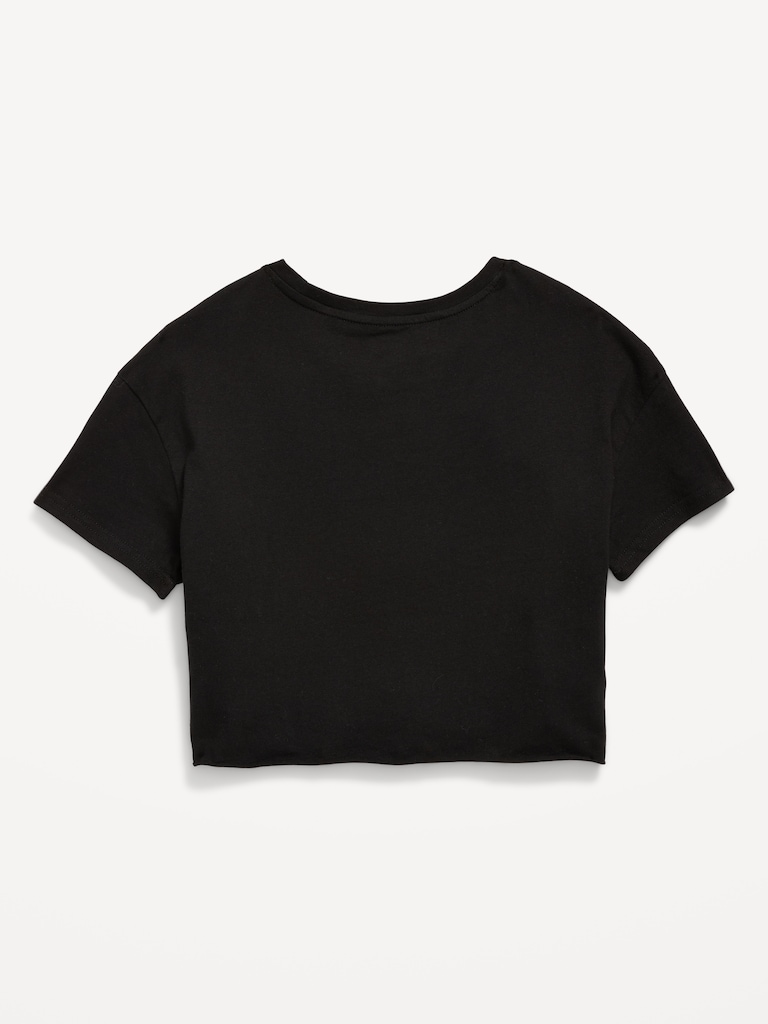 Olivia Rodrigo™ Cropped Graphic T-Shirt for Girls