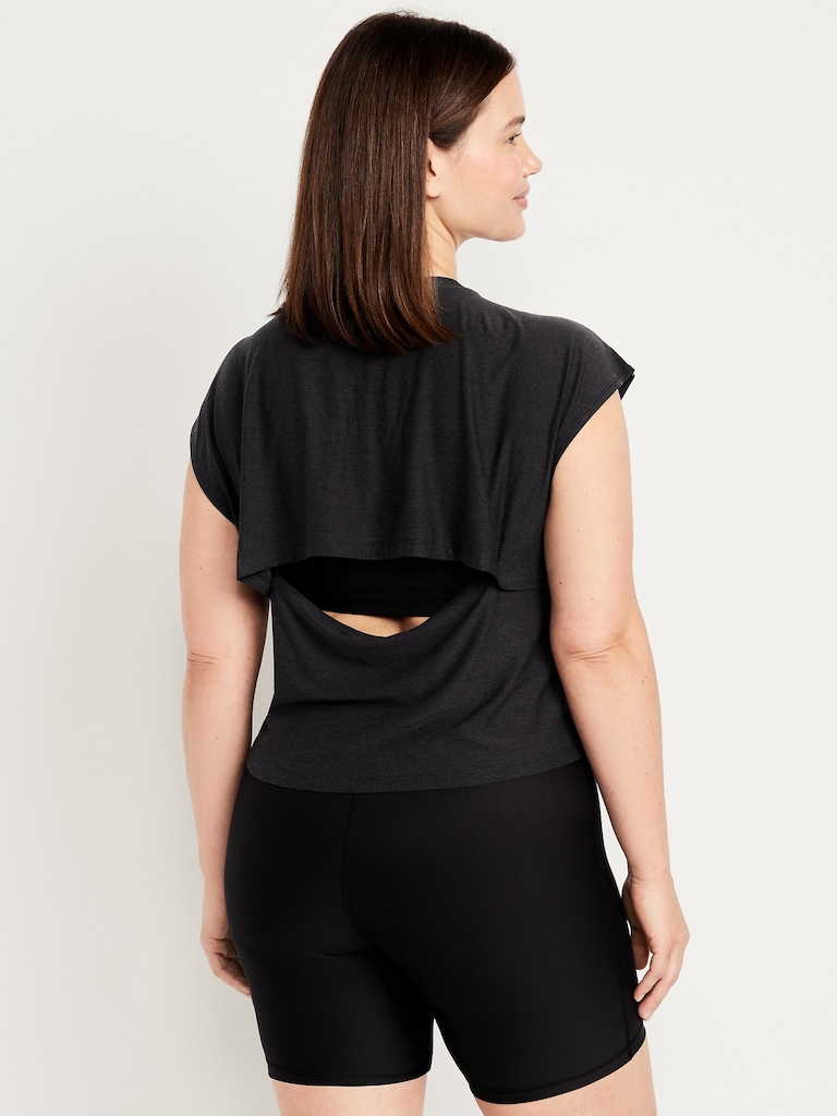 CloudMotion Split-Back Top