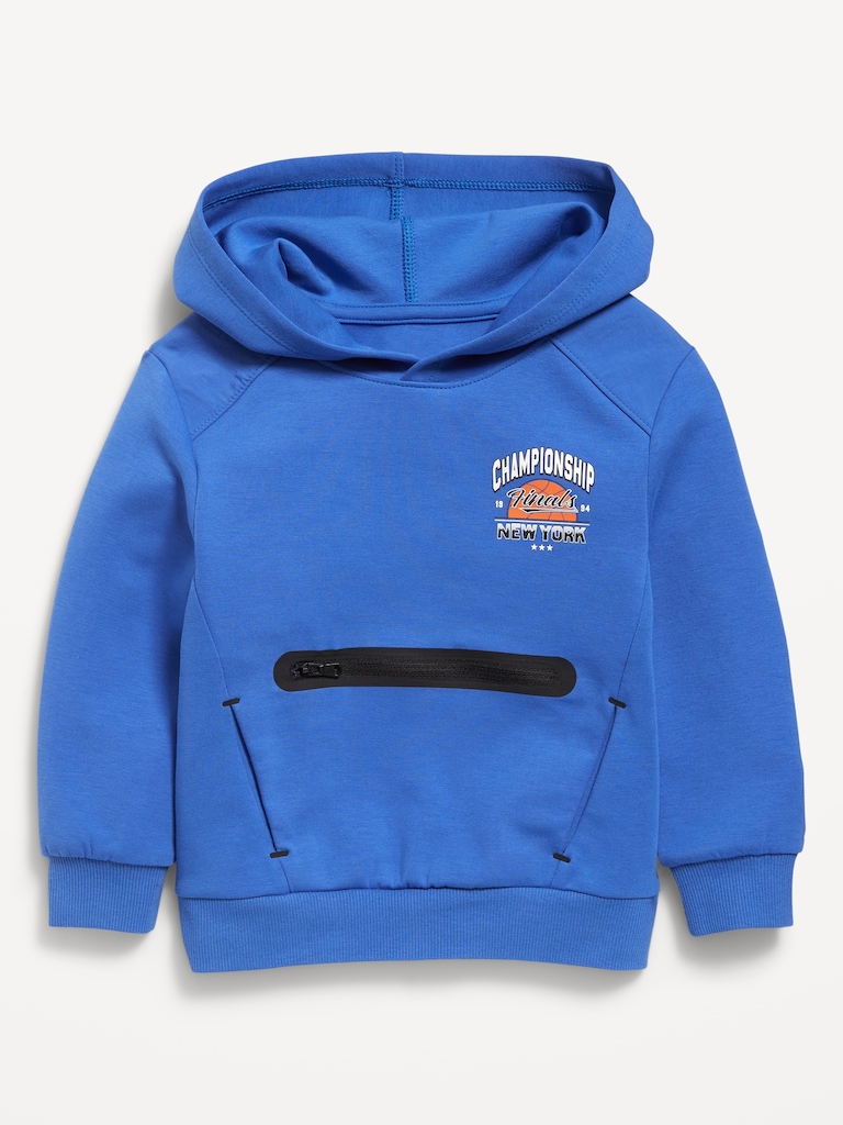 Dynamic Fleece Zippered Hoodie for Toddler Boys