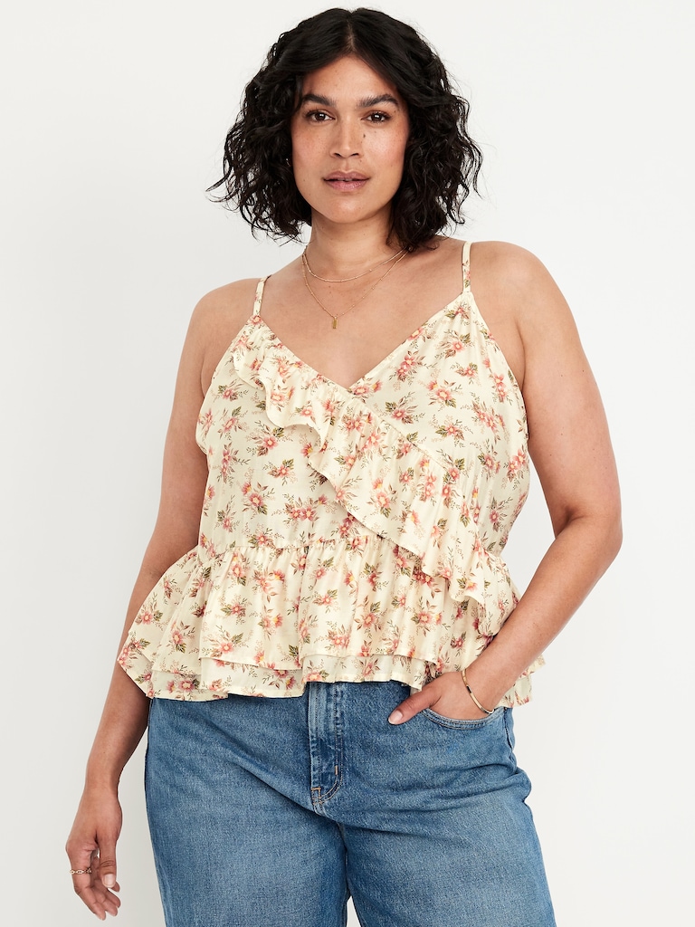 Ruffle Cami Top