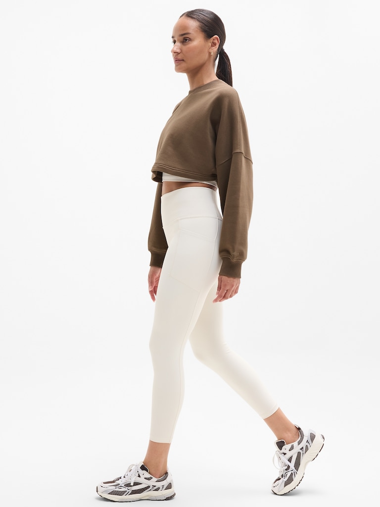 Terry Super Cropped Dolman