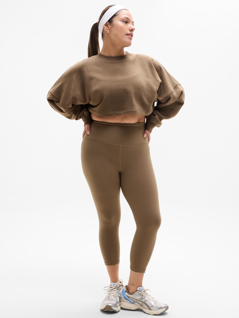 Terry Super Cropped Dolman