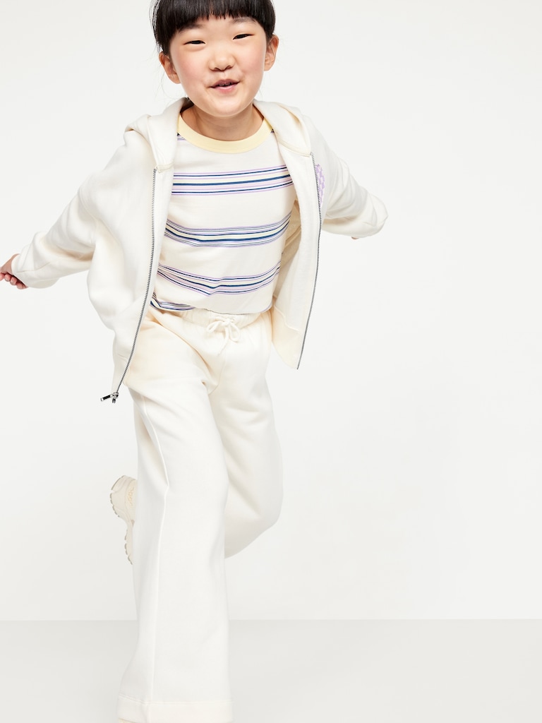 Favorite Fleece High-Waisted Wide-Leg Sweatpants for Girls