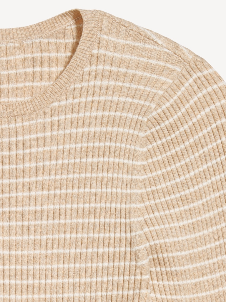 SoSoft Lite Ribbed Crew-Neck Sweater