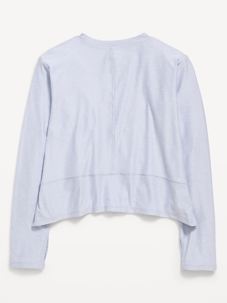 CloudMotion Long-Sleeve Performance T-Shirt for Girls
