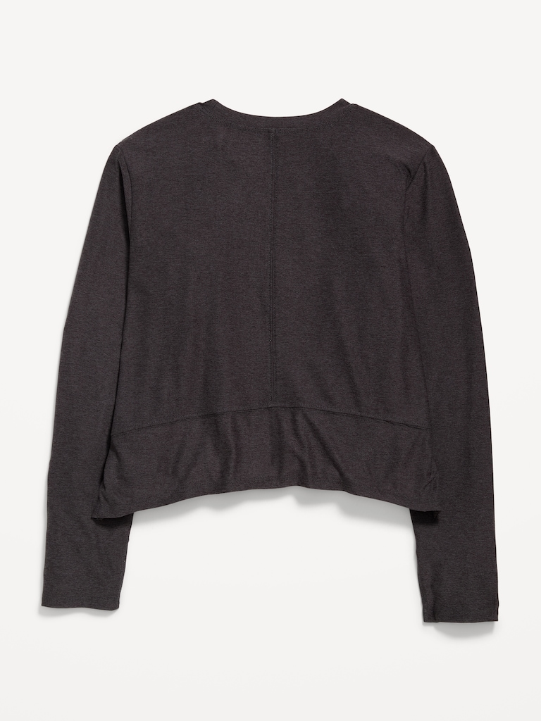 CloudMotion Long-Sleeve Performance T-Shirt for Girls