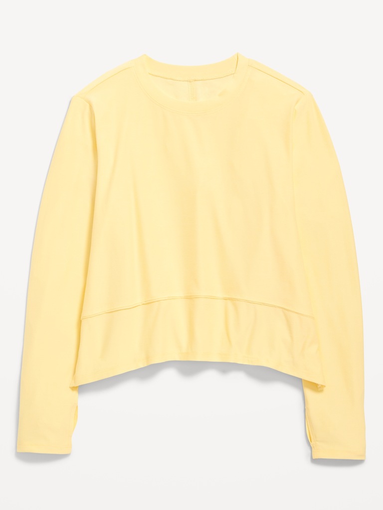 T-shirt Performance NuageSport à manches longues pour fille