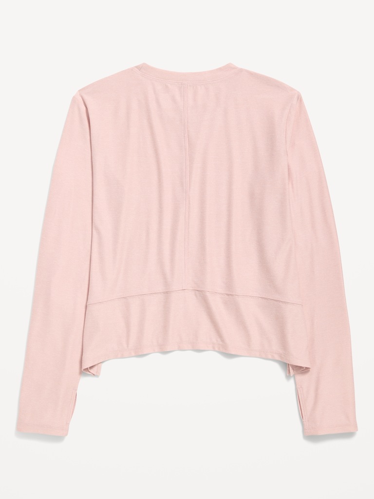 CloudMotion Long-Sleeve Performance T-Shirt for Girls