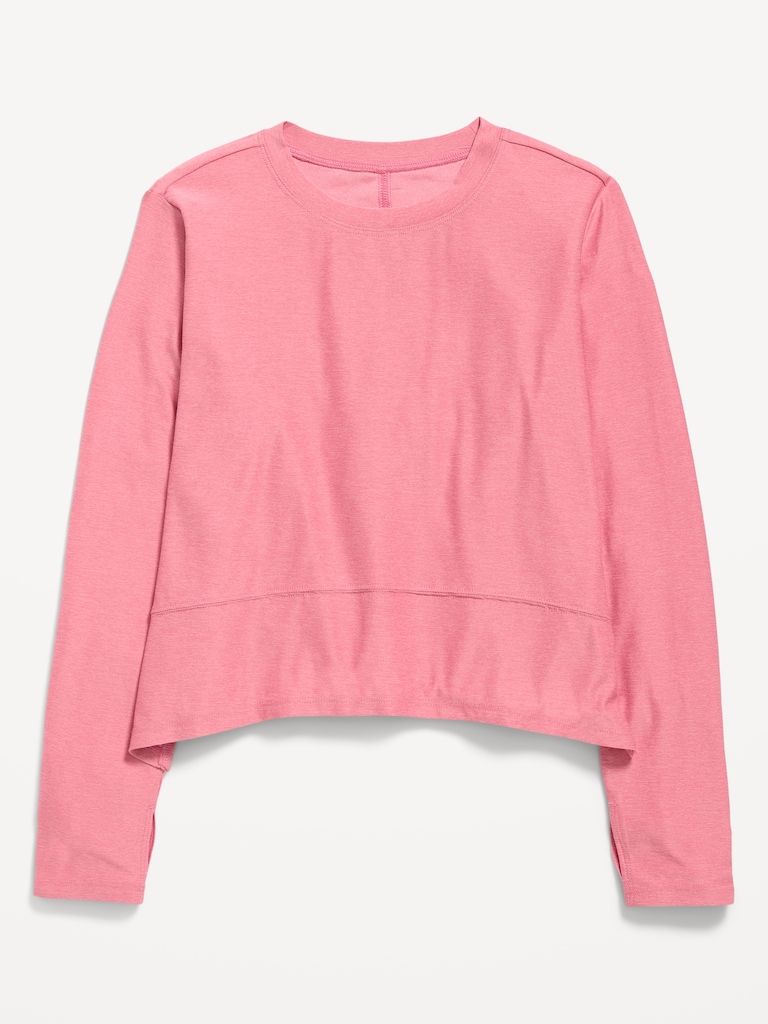 T-shirt Performance NuageSport à manches longues pour fille