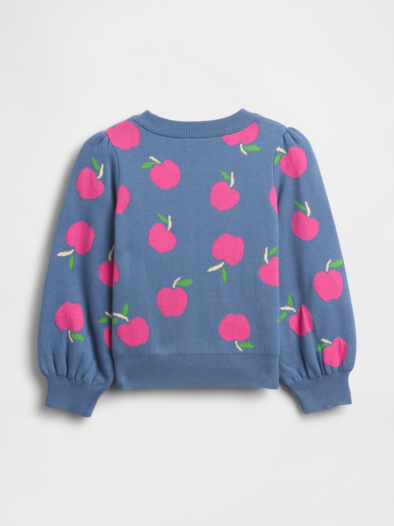 Baby & Toddler Puff-Sleeve Sweater