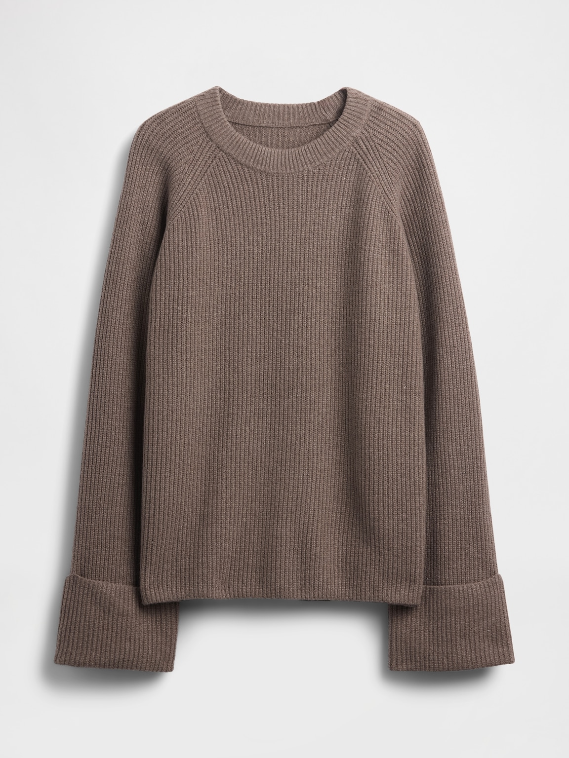 CashSoft Shaker-Stitch Boyfriend Sweater